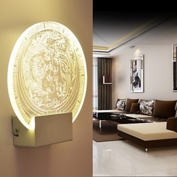 Wandleuchten PVC Lampe Licht Moderne Zeitgenössische Metall