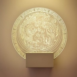 Wandleuchten PVC Lampe Licht Moderne Zeitgenössische Metall