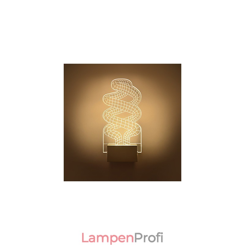 Acryl Wandleuchte PVC Lampe Licht Chip Moderne Zeitgenössische Metall