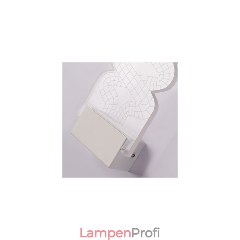 Acryl Wandleuchte PVC Lampe Licht Chip Moderne Zeitgenössische Metall