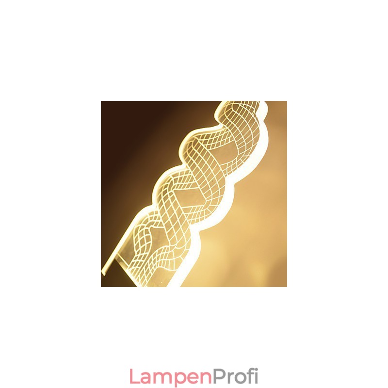 Acryl Wandleuchte PVC Lampe Licht Chip Moderne Zeitgenössische Metall