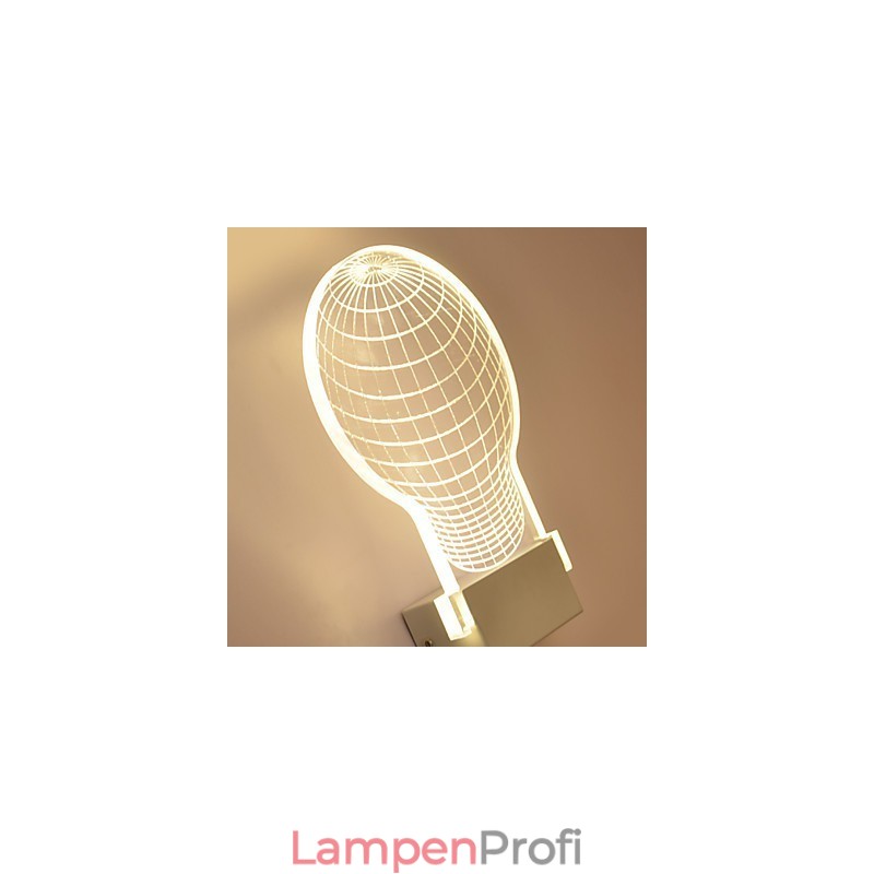 Acryl Wandleuchte PVC Lampe Licht Chip Moderne Zeitgenössische Metall