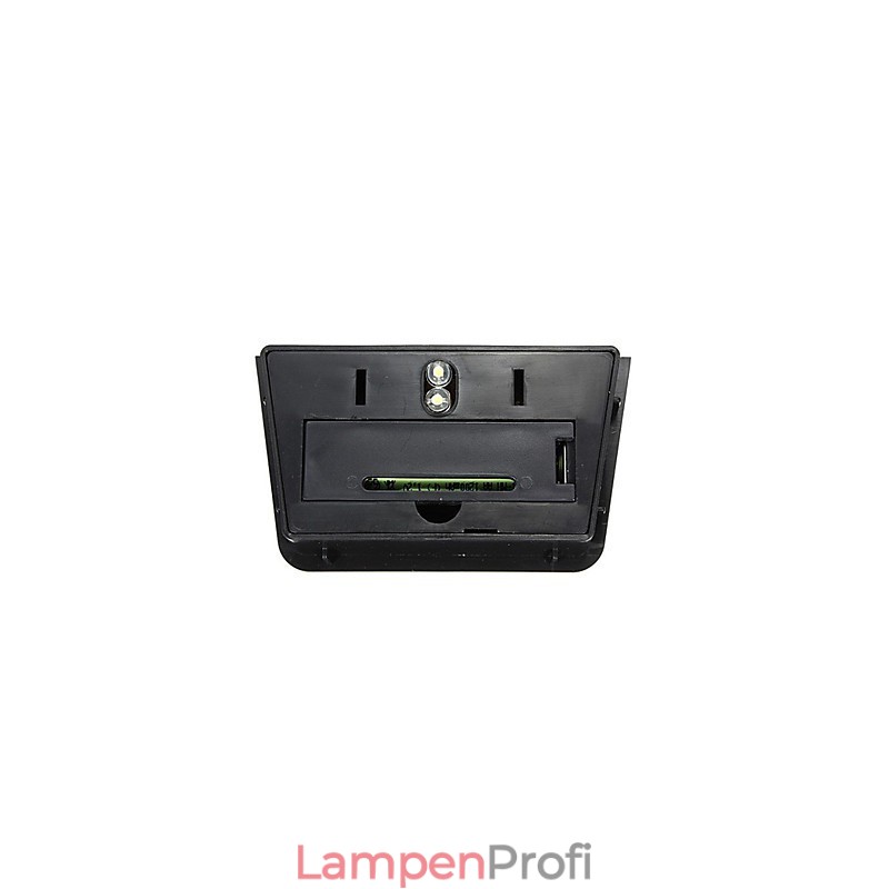 Solarbetriebene Wandleuchte mit 2 Laternen, warmgelb