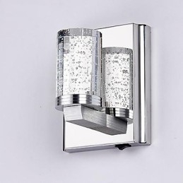 Mini-Wandleuchte 1 Licht Künstlerische Edelstahl-Stelle-Beschichtung