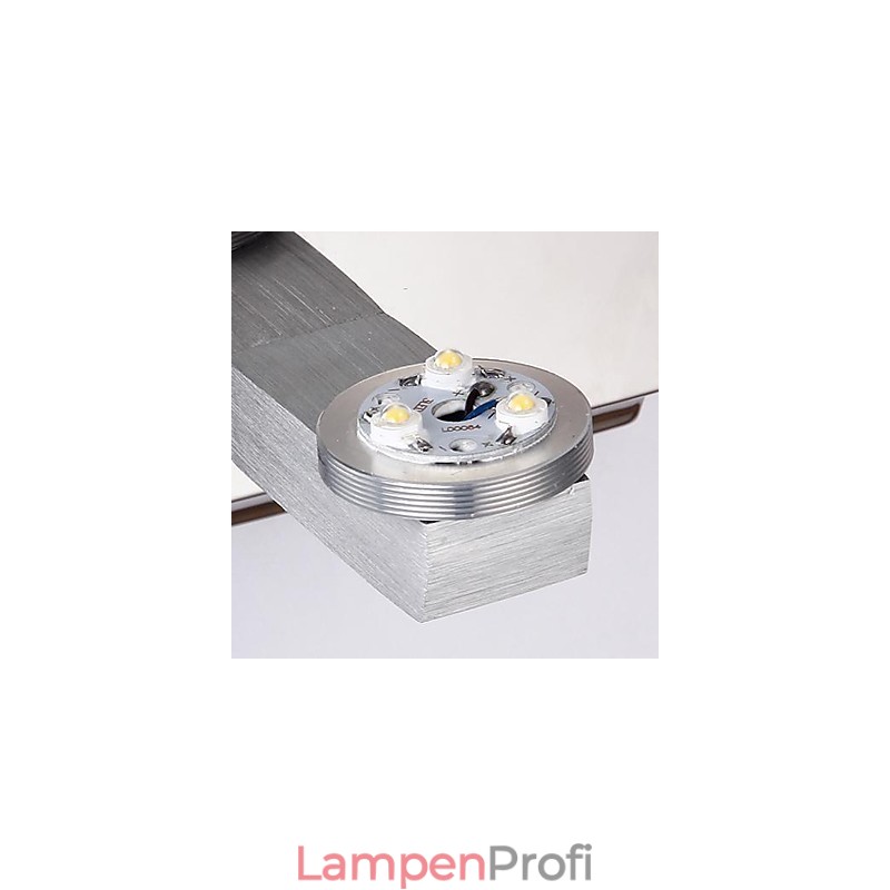 Mini-Wandleuchte 1 Licht Künstlerische Edelstahl-Stelle-Beschichtung