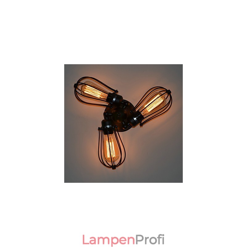 Wandleuchten im Mini-Stil, rustikales Lodge-Metall