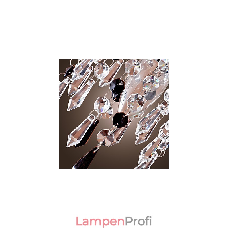 Wandleuchte mit edlem Kristalltropfen