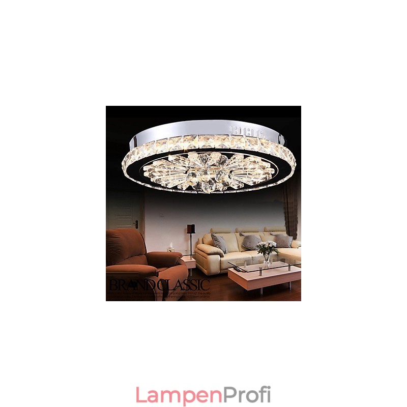 Kristall Flush Mount Moderne Zeitgenössische Wohnzimmer Bett Esszimmer Kinder Metall