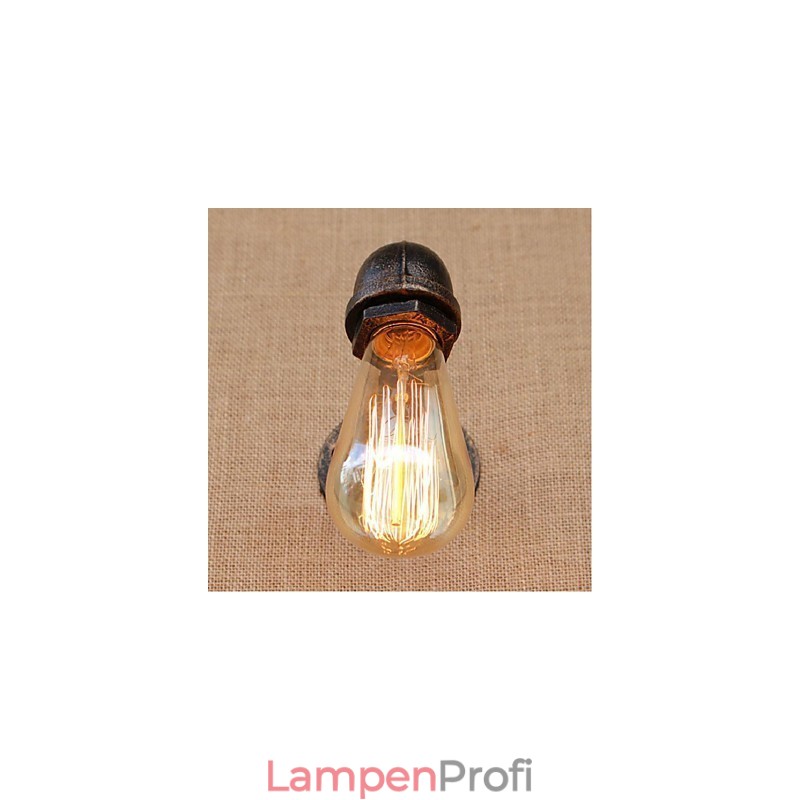 Nostalgie Einfache Wasserpfeife Dekorative Kleine Wandleuchte Wandleuchte