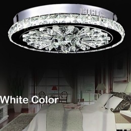 Kristall Flush Mount Moderne Zeitgenössische Wohnzimmer Bett Esszimmer Kinder Metall