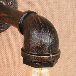 Nostalgie Einfache Wasserpfeife Dekorative Kleine Wandleuchte Wandleuchte