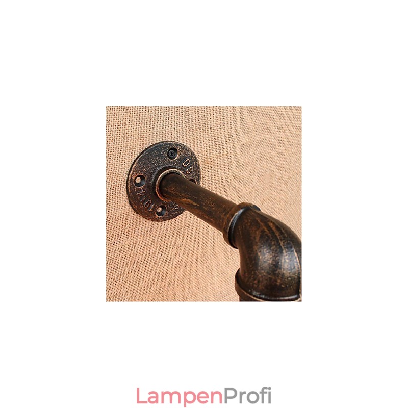 Nostalgie Einfache Wasserpfeife Dekorative Kleine Wandleuchte Wandleuchte