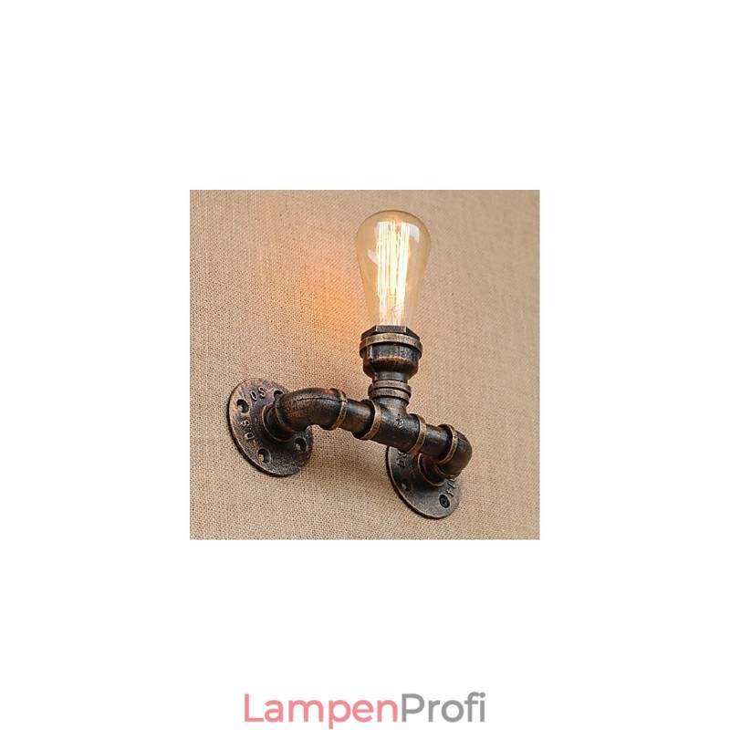 Nostalgie Einfache Wasserpfeife Dekorative Kleine Wandleuchte Wandleuchte