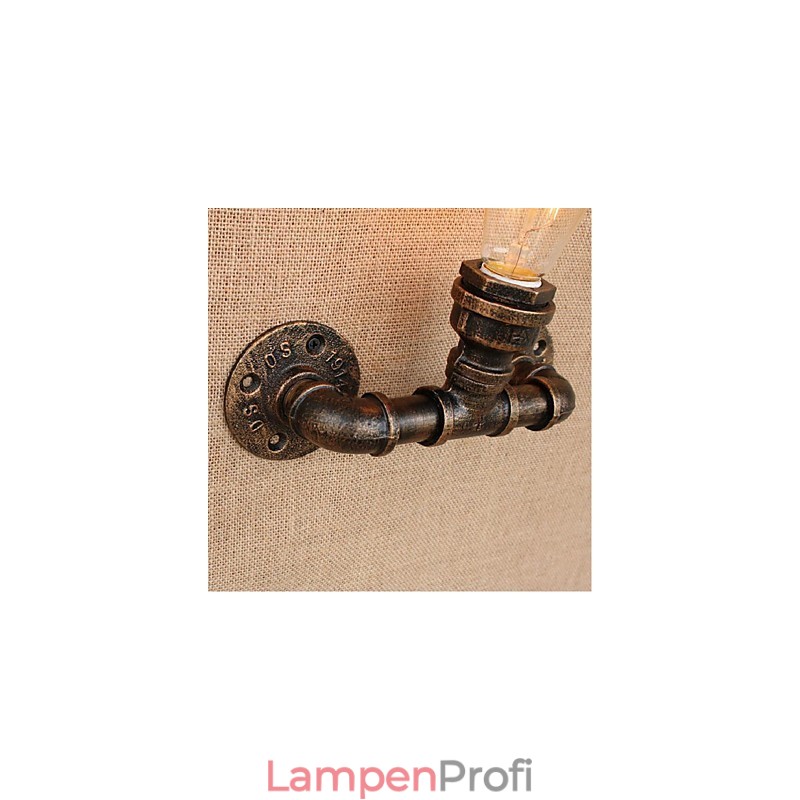 Nostalgie Einfache Wasserpfeife Dekorative Kleine Wandleuchte Wandleuchte