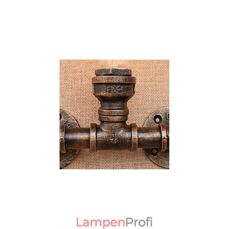 Nostalgie Einfache Wasserpfeife Dekorative Kleine Wandleuchte Wandleuchte