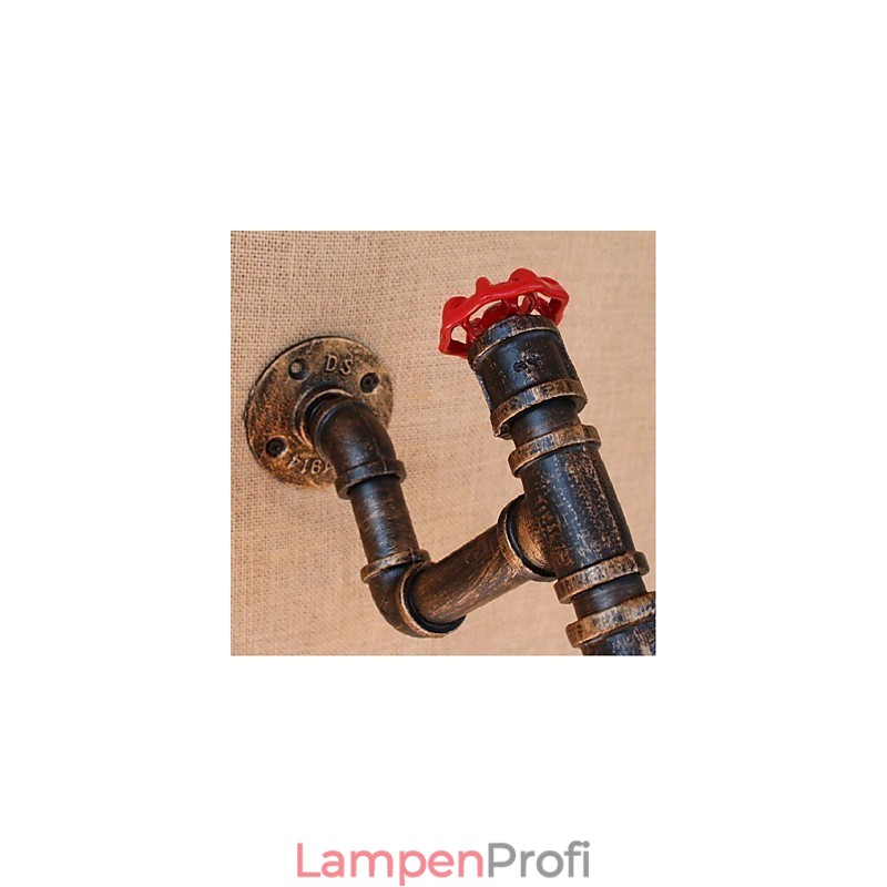 Nostalgie Einfache Wasserpfeife Dekorative Kleine Wandleuchte Wandleuchte