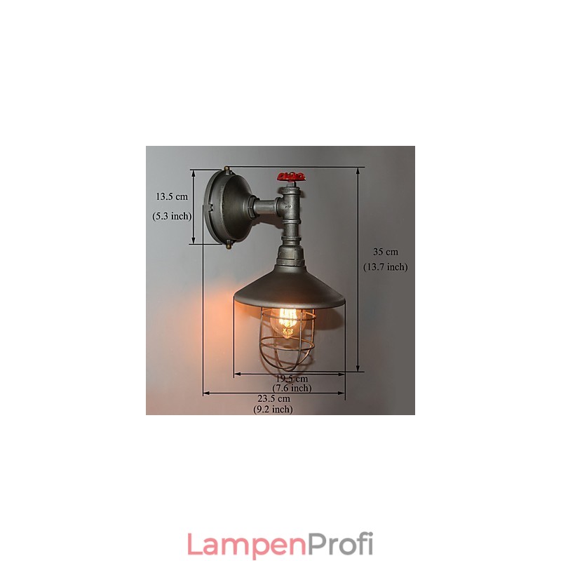 Neu Retro Loft Vintage Industrielle Edison Wand lampe Anhänger Lichter