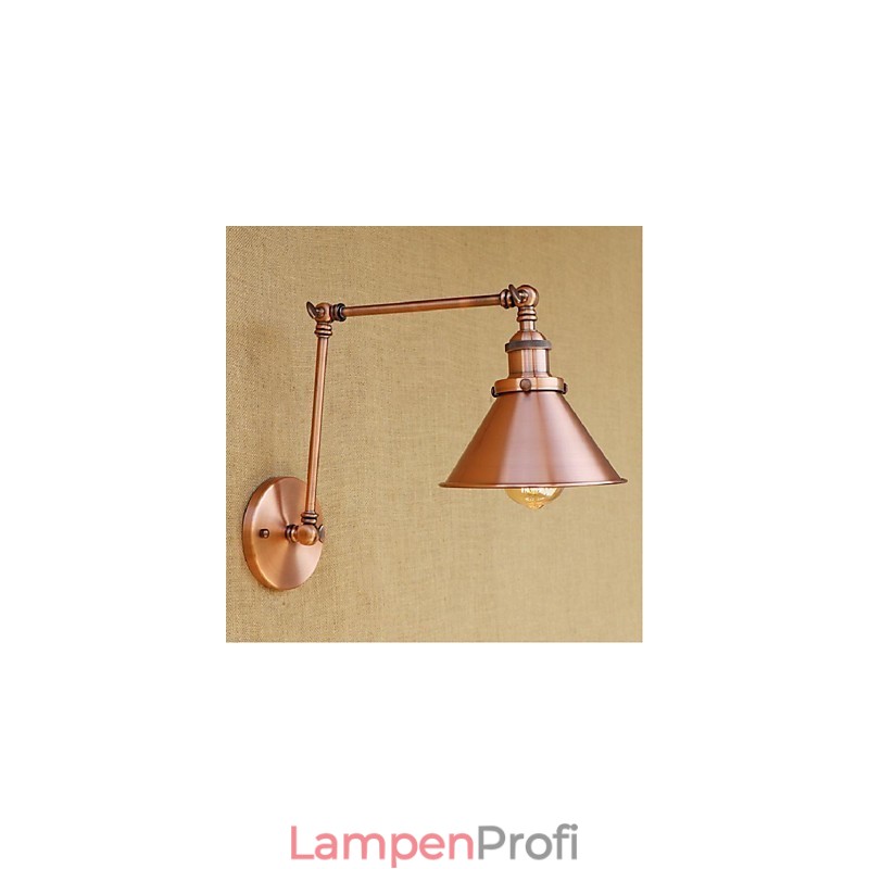Lange arm Halb rost Retro Kreative Nostalgische Versenkbare Klapp Wandleuchten Wand Licht