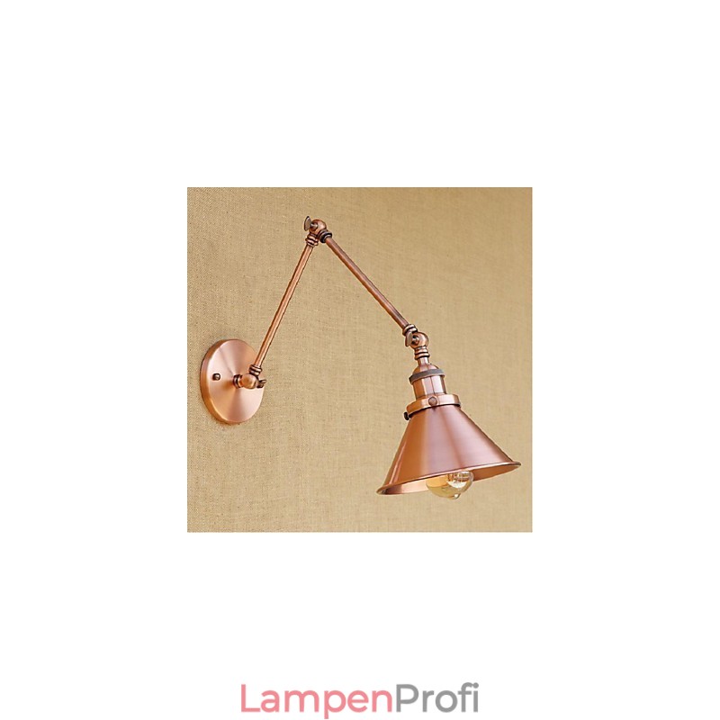 Lange arm Halb rost Retro Kreative Nostalgische Versenkbare Klapp Wandleuchten Wand Licht