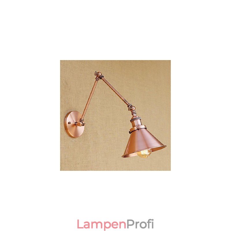 Lange arm Halb rost Retro Kreative Nostalgische Versenkbare Klapp Wandleuchten Wand Licht
