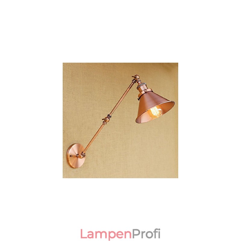 Lange arm Halb rost Retro Kreative Nostalgische Versenkbare Klapp Wandleuchten Wand Licht