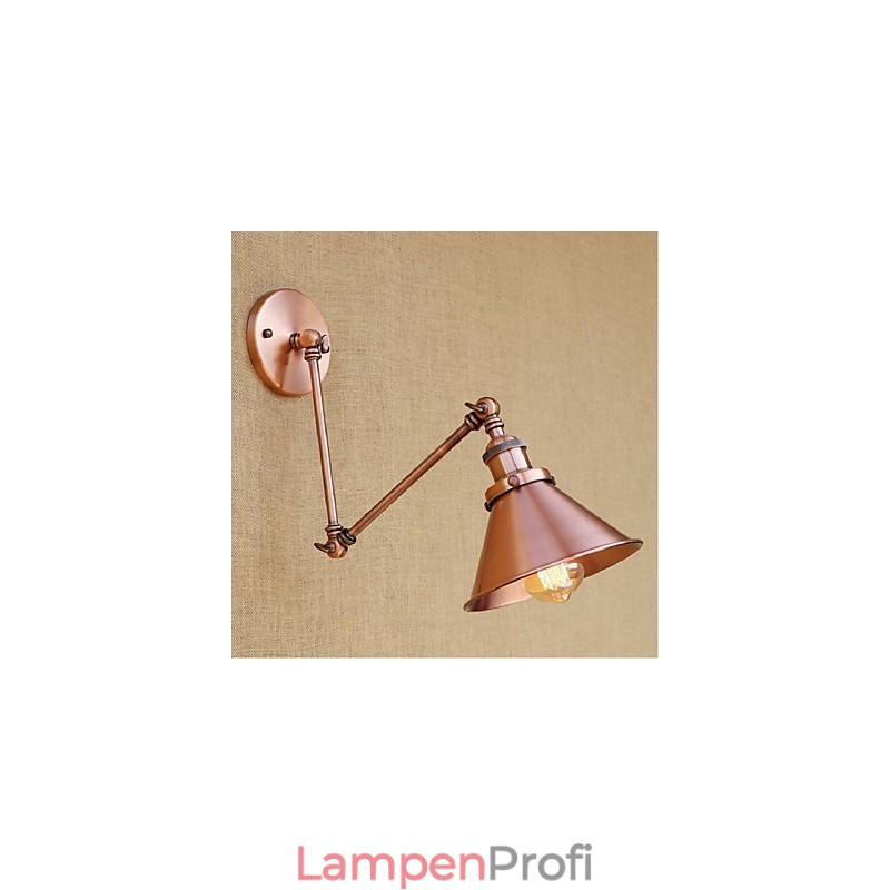 Lange arm Halb rost Retro Kreative Nostalgische Versenkbare Klapp Wandleuchten Wand Licht