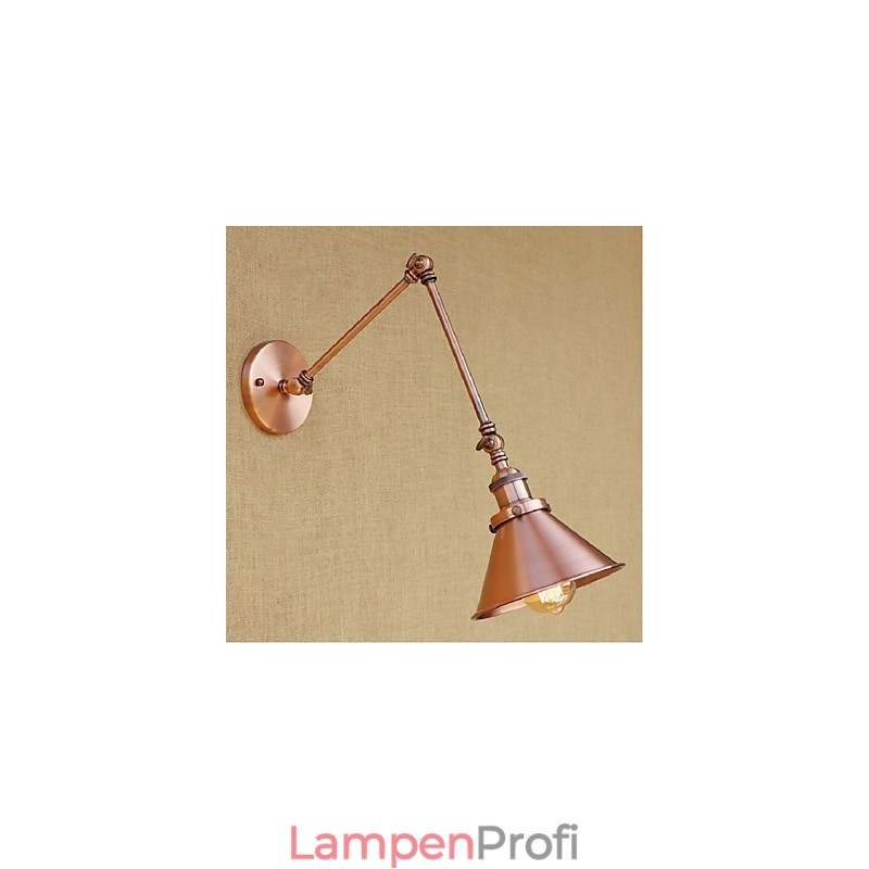 Lange arm Halb rost Retro Kreative Nostalgische Versenkbare Klapp Wandleuchten Wand Licht