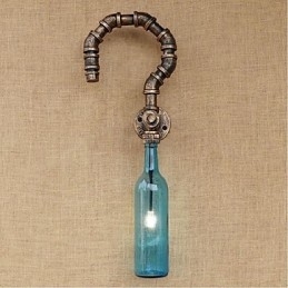 Retro American Village Creative Industry Wind Designer Wasserflasche Wandleuchte Wandleuchte