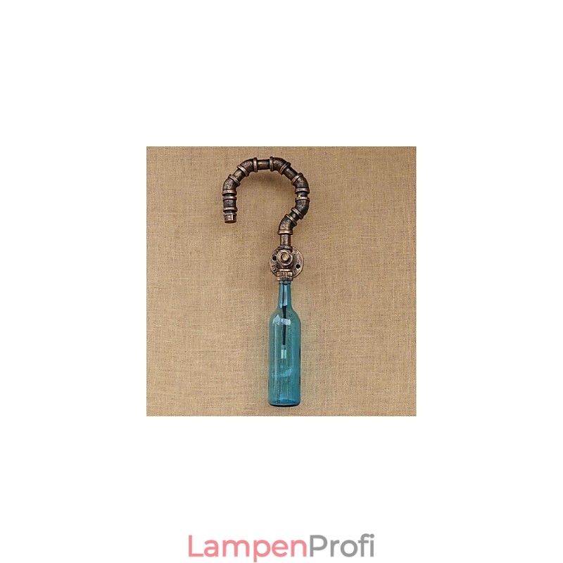 Retro American Village Creative Industry Wind Designer Wasserflasche Wandleuchte Wandleuchte