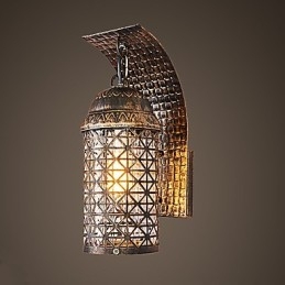 Rustikale Lodge-Malerei-Funktion für Mini-Stil Uplight Wandleuchten Wandleuchte