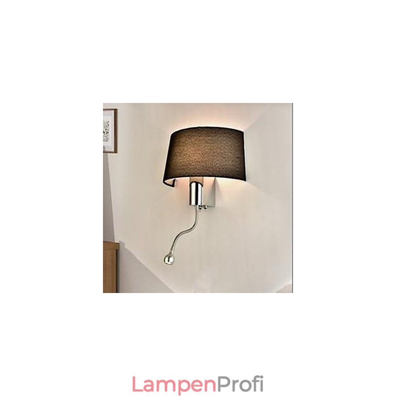 Die Hotelzimmer Schlafzimmer Gang Stoff Lampe Nachttischlampe mit amerikanischem Nachttischlampenschalter
