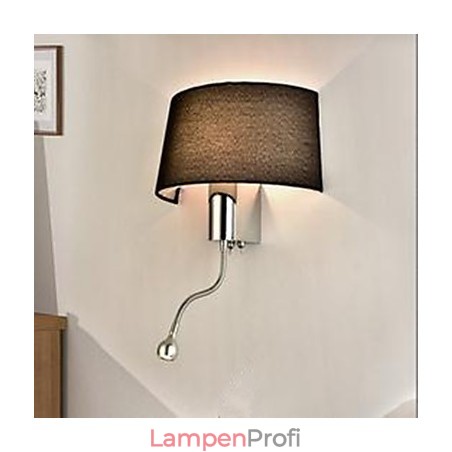 Die Hotelzimmer Schlafzimmer Gang Stoff Lampe Nachttischlampe mit amerikanischem Nachttischlampenschalter