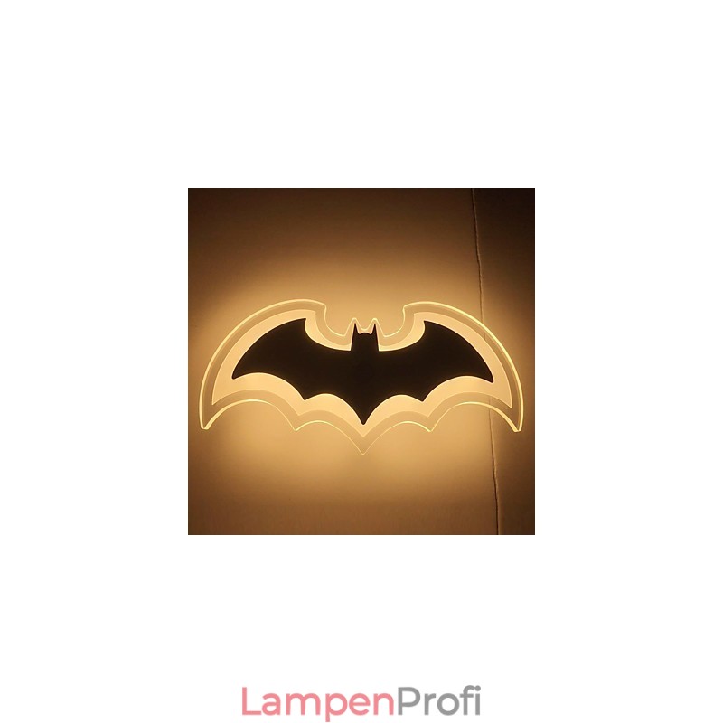 Moderne Acryl Bat Wandleuchte Nachttischlampe Wandleuchten FlurlichterV