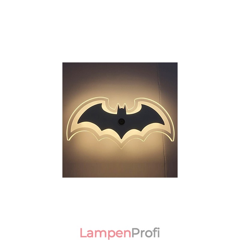 Moderne Acryl Bat Wandleuchte Nachttischlampe Wandleuchten FlurlichterV