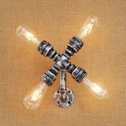 Country Retro Malerei Funktion für Swing Arm Umgebungslicht Wandleuchten Wandleuchte