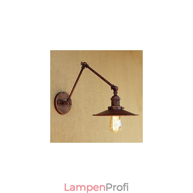 Rustikale Lodge Country Retro Malerei Feature für Mini-Stil Swing Arm Ambient Light Swing
