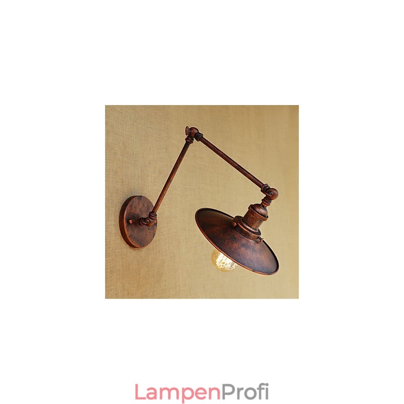 Rustikale Lodge Country Retro Malerei Feature für Mini-Stil Swing Arm Ambient Light Swing