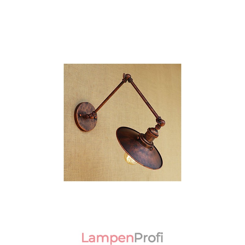 Rustikale Lodge Country Retro Malerei Feature für Mini-Stil Swing Arm Ambient Light Swing