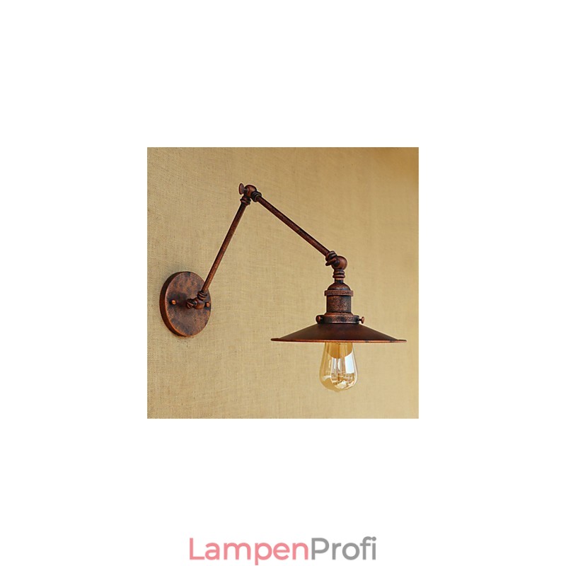 Rustikale Lodge Country Retro Malerei Feature für Mini-Stil Swing Arm Ambient Light Swing