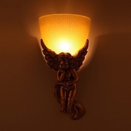 Modernes, zeitgenössisches, traditionelles, klassisches, rustikales Lodge-Gemälde für Umgebungslicht im Mini-Stil