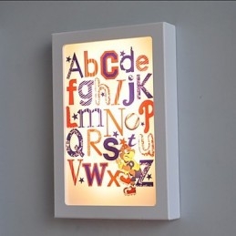 Integrierte moderne zeitgenössische moderne zeitgenössische Malerei-Funktion für Ambient Light Wandleuchten