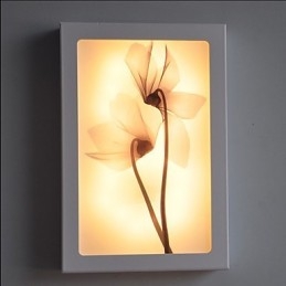 Integrierte moderne zeitgenössische moderne zeitgenössische Malerei-Funktion für Ambient Light Wandleuchten