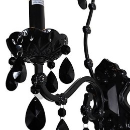 Modernes zeitgenössisches traditionelles klassisches rustikales Lodge-Landhaus-Malerei-Feature für Crysta Uplight