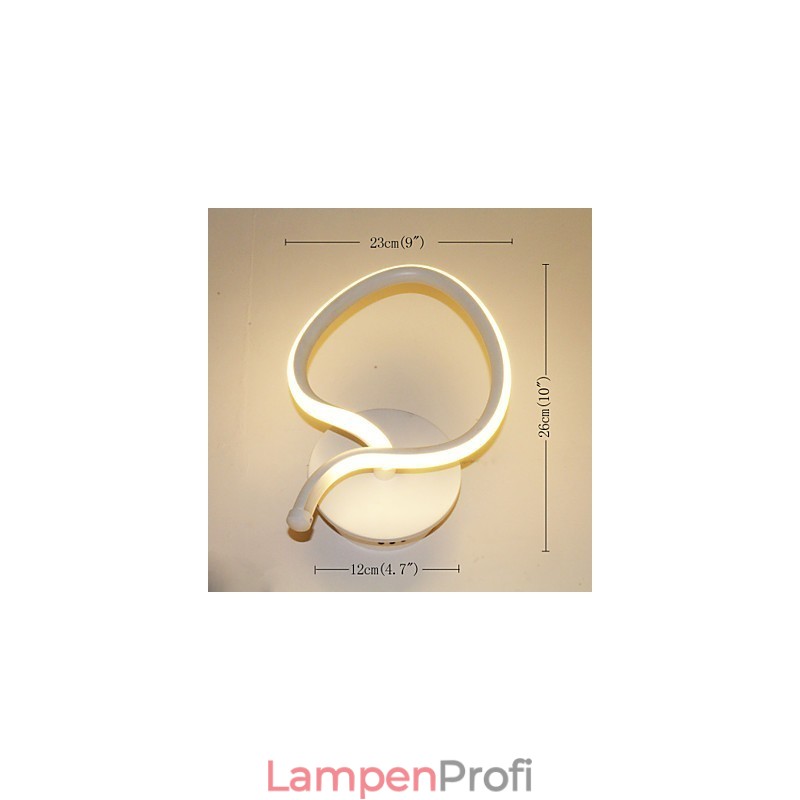 Moderne minimalistische Wandleuchte Nachttischlampe kreative Korridorlampe Aluminiumbeleuchtung