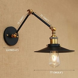 Wandleuchte Messing Vintage Industrielle Wandlampe Licht Wohnbeleuchtung Innendekor Wandleuchte