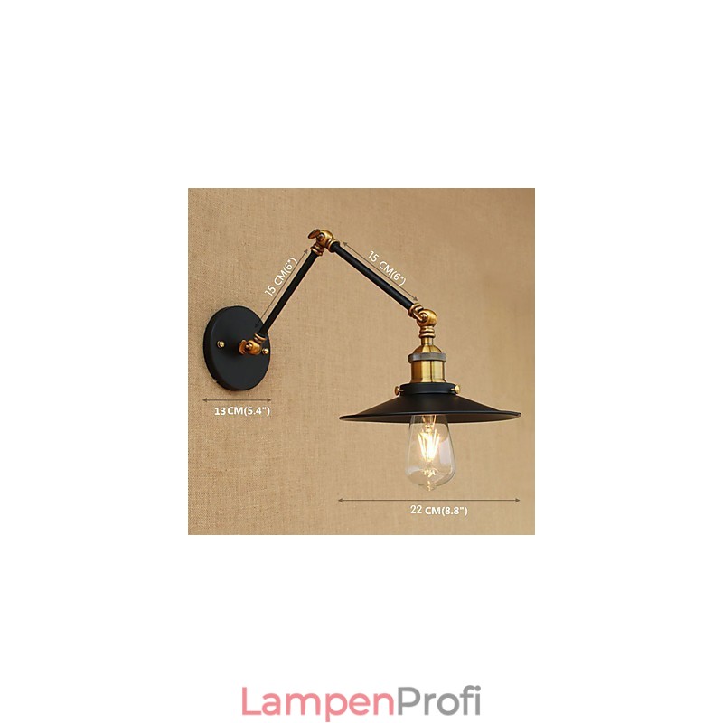 Wandleuchte Messing Vintage Industrielle Wandlampe Licht Wohnbeleuchtung Innendekor Wandleuchte