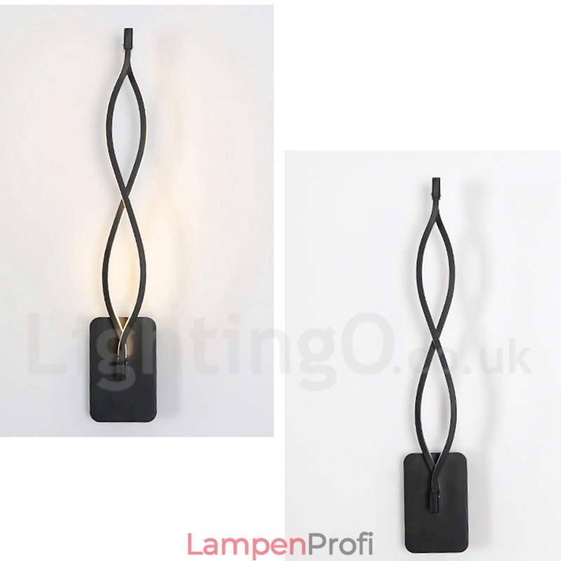 Moderne minimalistische Wandlampe Wohnzimmer Flur Flur Treppen Licht Nachttischlampe
