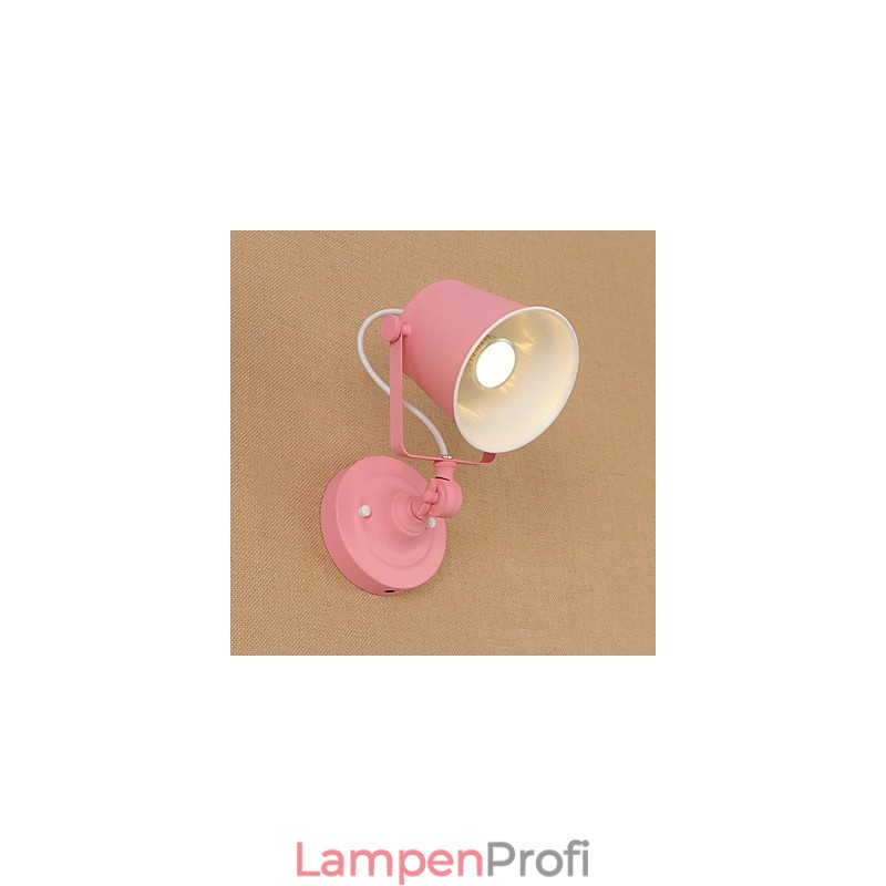 Wandleuchte, Wandlampe, Retro-Landhausstil, verstellbar, Schwenkarm, Augenschutz