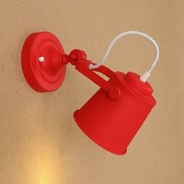 Wandleuchte, Wandlampe, Retro-Landhausstil, verstellbar, Schwenkarm, Augenschutz