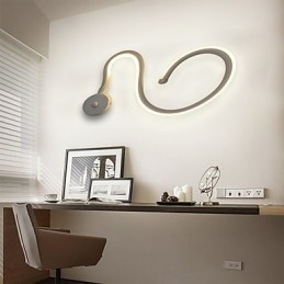 Moderne minimalistische Schlafzimmer Nachttischlampe Creative Studio Wohnzimmer Wandleuchte Gang Treppe Wandleuchte